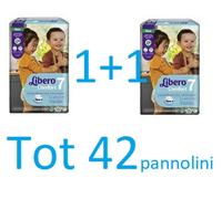 Pannolini Libero Comfort 7mis per Bambini 16-26kg -21 Pezzi Offerta 2 confezioni