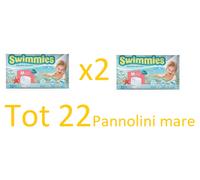 PANNOLINI MARE SWIMMIES PISCINA TG. M 9/15 KG da 11 PZ OFFERTA 2 CONFEZIONI