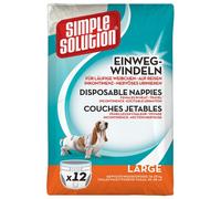 Pannolini monouso per Cani Femmina Grande/XL Confezione da 12