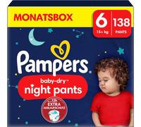 Pannolini Pampers Notte Taglia 6 (15+kg) Baby-Dry 138 St
