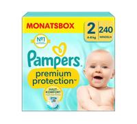 Pannolini Pampers Premium Protection Taglia 2 4-8 kg Confezione mensile da 240 pezzi