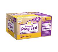 Pannolini Pampers Progressi Pentapack - Taglia 3 - 4-9 Kg - 135 Pezzi