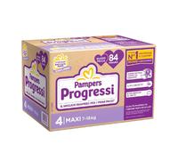 Pampers progressi maxi quadri pacco x84