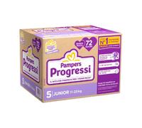 Pampers Pannolini Progressi Junior N.5 11-25 kg 72 pezzi Pacco scorta