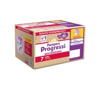 Pannolini progressi mutandina quadri xxl x60 - pampers