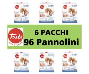 Pannolini Trudi Offerta Taglia 5 6 Pacchi Scatola Risparmio 11-25 kg 96 Pannolin