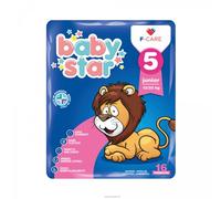 PANNOLINO BABYSTAR 12/25KG T5 16 PEZZI