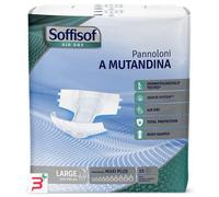 PANNOLINO MUTANDINA AIR DRY SOFFISOF MAXI PLUS L 15 PEZZI