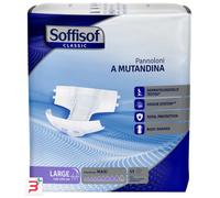 PANNOLINO MUTANDINA SOFFISOF CLASSIC MAXI L 15 PEZZI