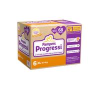 Pannolino Progressi Quadri pacco taglia 6 16+kg 68 pz - Pampers