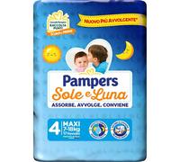 Pannolino Sole & Luna 4 Maxi Pampers 17 Pezzi