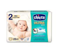 Pannolino Ultra Soft Mini Taglia 2 3-6Kg Chicco(R) 25 Pezzi