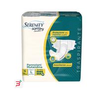 PANNOLONE MUTANDINA SERENITY SD SENSITIVE EXTRA L 15 PEZZI