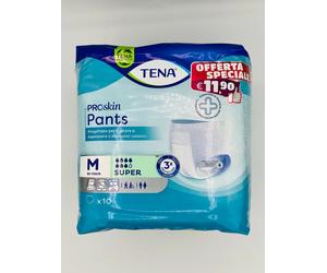PANNOLONE PER INCONTINENZA TENA PANTS SUPER MEDIUM 10 PEZZI
