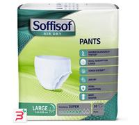 PANNOLONE SOFFISOF AIR DRY PANTS SUPER LARGE 10 PEZZI