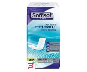PANNOLONE SOFFISOF CLASSIC RETTANGOLARE SENZA BARRIERA 30 PEZZI
