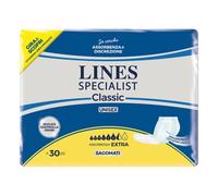 Pannoloni per Incontinenza Sagomati Extra 30 Pezzi con Barriere Protettive, Cont