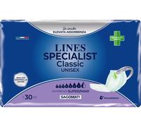 Pannoloni Sagomati Classic Unisex Lines Specialist Taglia Super/Maxi 30 Pannolon