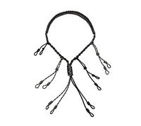 Pannow Duck Call Lanyard Paracord Hunting Goose Calls 12 Loop Regolabili Outdoor Predator Gear for Pheasant Waterfowl Collana Intrecciata a Mano (Army Green)