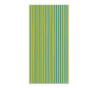 Panorama Agatha Ruiz de la Prada Tappeto Vinile Cucina Sala - Varie Dimensioni - (Stampato Básico Linee Gialle e Blu Scuro 120x170cm)