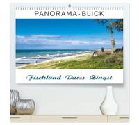 Panorama-Blick Fischland-Darss-Zingst (hochwertiger Premium Wandkalender 2026 DIN A2 quer), Kunstdruck in Hochglanz: Panorama-Ansichten von der Inselkette Fischland-Darss-Zingst