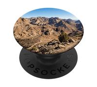 Panorama del Canyon del sentiero della cresta delle montagne del PopSockets PopGrip Adesivo