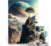 Panorama dell'Eden Galattico Puzzle da 1000 pezzi per adulti Allena il tuo cervello e le tue mani è ideale come regalo per tutta la famiglia 38x26cm
