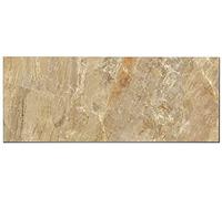Panorama Pellicola per Cucina Marmo Arancio 60x100 cm - Paraschizzi Adesivo Per Muro - Pannello - Adesivo da Parete