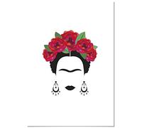 Panorama Poster Stampe da Parete Frida Kahlo 100x70cm - Stampato su Carta 250gr - Quadro Decorativo
