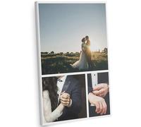 Panorama Quadro Collage Personalizzato con la Tua Foto 50x70 cm - 3 a 10 Fotografies Modello 1