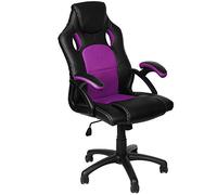 Panorama24 - Sedia da gaming, ergonomica, 9 varianti di colore, braccioli imbottiti, meccanismo basculante, portata fino a 150 kg, certificata TÜV
