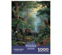 Panoramic View of Tropical Rainforest Puzzle Impossibili 1000Pcs Interesting Decorazione Per La Casa. Giochi Rilassamento E Intelligence Per Adulti E Ragazzi Da 14 Anni 70x50cm/1000pcs