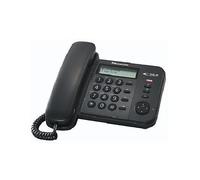 Panasonic KX-TS580EX1 Identificatore di chiamata Nero