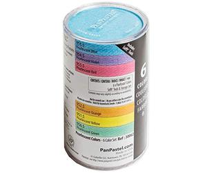 PanPastel 6 COLOUR Ultra Soft Artist Pastel Set 9ml 6 kg-Pearlescent, Colore Trasparente, 14 pezzi, 136199