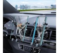 PANPHEN Gravity-Fit Car Phone Holder, compatibile con iPhone 14, Samsung Galaxy S24 e altri grandi schermi Phones, 360 gradi regolabili