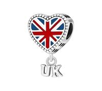 PANPOKI Charms Animali in Argento 925 - Panda, Cane, Gatto, Elefante, Farfalla, Libellula | Ciondoli Compatibili con Pando per Bracciali e Collane | Confezione: Sacchettino in Velluto + Panno Pulizia