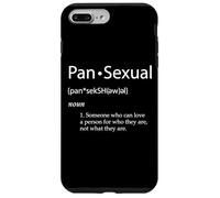 Pansessuale Definizione Pans Pride Consapevolezza LGBTQ Pansessuale Custodia per iPhone 7 Plus/8 Plus