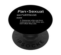 Pansessuale Definizione Pans Pride Consapevolezza LGBTQ Pansessuale PopSockets PopGrip Adesivo