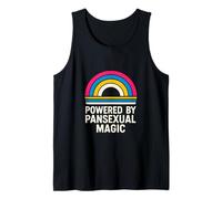 Pansessuale Powered by Magic Vintage LGBTQ+ unisex Pan Pride Canotta