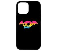 Pansexual Bat Vampire Skull Pan Pride Flag Goth Halloween Custodia per iPhone 12 Pro Max
