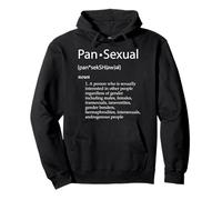 Pansexual Definition Sexuality Education for Pansexuals Pans Felpa con Cappuccio