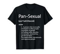 Pansexual Definition Sexuality Education for Pansexuals Pans Maglietta