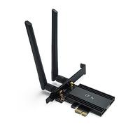 PANSHI Scheda WiFi 6E, adattatore di rete PCIe AX210 per PC Gaming, Bluetooth 5.2, Tri-Band (802.11ax) 5400Mbps 6GHz Wireless LAN Card con MU-MIMO, OFDMA, supporto Windows 10/11 (64-bit)