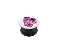 Pansiy Flowers Gardening Pansy Lover PopSockets PopGrip Adesivo