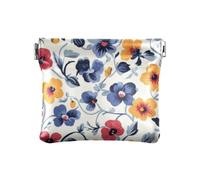 Pansy Country Style San Valentino Moda Donna Piccolo Cuoio Coin Purse Portafoglio Carino Mini Coin Purse Sacchetti per le Donne monedero para monedas