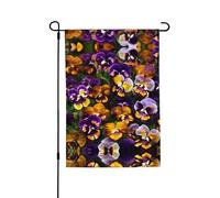 Pansy Perfection - Bandiera decorativa double-face da giardino, 71 x 102 cm, per tutte le stagioni, per esterni, veranda, patio e giardino