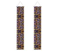 Pansy Perfection Stampa Porta Striscioni, Interni Esterni Decorativi Appesi Banner Per Feste E Celebrazioni