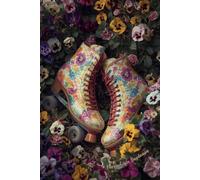 Pansywhisper Daydreams Pansy Flower Vintage Roller Skates Journal: A Whimsical Retro Floral Notebook with Lined Pages for Creative Writing Gifts, ... Derby Skaters, and Cozy Slow Living Aesthetic