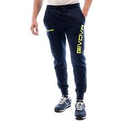 Panta King Felpa (Moon) Blu/Giallo Fluo