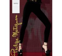 Pantacollant donna Matignon liscia in microfibra e cotone art Panta Simple